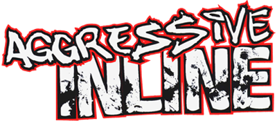 Aggressive Inline title screen for Playstation 2